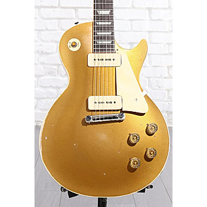 Gibson Custom 1954 Les Paul Goldtop Reissue Electric Guitar - Double Gold, Murphy Lab Heavy Aged $5399