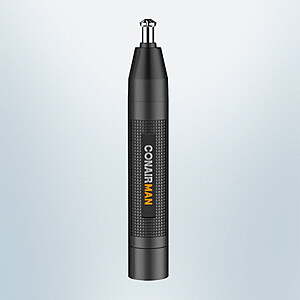 ConairMAN Battery-Powered Ear and Nose Trimmer, Includes Detailer and Shaver Attachment $15.99 + Free Shipping