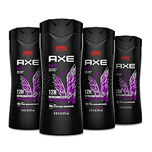 [SnS, AC] $11.67* | 4-Count Axe Men's Excite Body Wash (Refreshing Scent) at Amazon