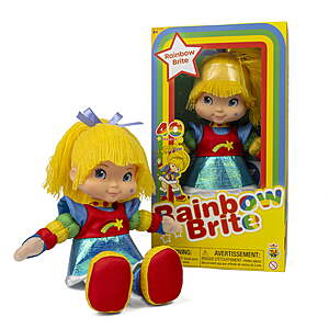Rainbow Brite 12" Threaded Hair Plush Doll $10