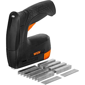 WEN 4V Max Cordless 2-in-1 5/8" Brad Nailer & T50 Crown Stapler w/ USB Charger (49180T) $24.01 + Free Shipping w/ Prime or on $35+