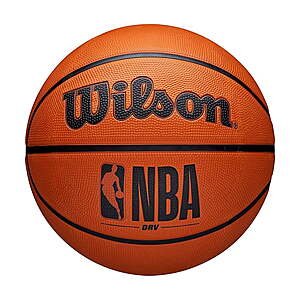 Wilson Official NBA DRV Outdoor Basketball in Brown (Size 5, 6 or 7) $9.99 + Free Shipping w/ Walmart+ or on $35+