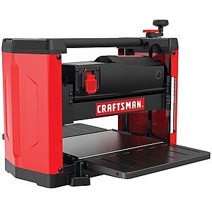 CRAFTSMAN 12.25" 15-Amp Benchtop Planer $249 + Free Shipping