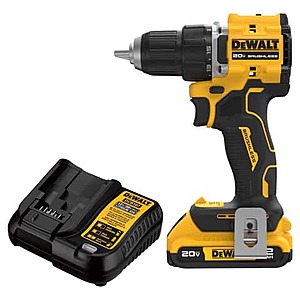 $99 Ace Rewards DEWALT 20V MAX Atomic 1/2 in. Brushless Cordless Drill/Driver Kit (Battery & Charger)  Free Pick Up