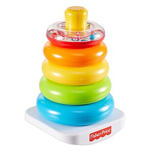 Fisher-Price Rock-a-Stack 5-Ring Stacking Toy $4.79 + Free Shipping