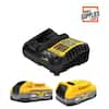 DeWalt 20V MAX XR POWERSTACK 5.0Ah & 1.7Ah Battery Starter Kit w/ Charger $134.00 + Free Shipping