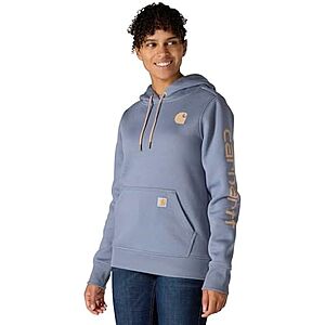 $35.99 | Carhartt Women's Iconic Clarksburg Logo Sweatshirt at Amazon