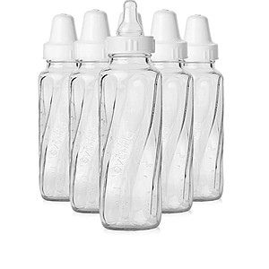 $14.69 - Evenflo Feeding Classic Glass Twist Bottles, 6 Pack of 8 Ounce Each, Clear