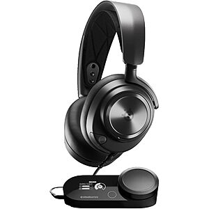 SteelSeries Arctis Nova Pro Xbox Wired Gaming Headset, High-Fidelity Audio, AI Noise-Cancelling Mic, Multi-System Connect, ComfortMAX Adjustable Fit, Black $70.88