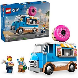 $15.99* | 196-Piece LEGO City Donut Truck Building Set (60452) at Amazon