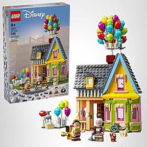 $41.99 | 598-Piece LEGO Disney: Disney 100 - 'Up' House (43217, 2023) at Amazon