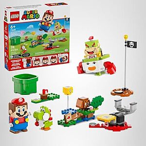 $39.99* | 218-Piece LEGO Super Mario - Adventures with Interactive LEGO Mario at Amazon
