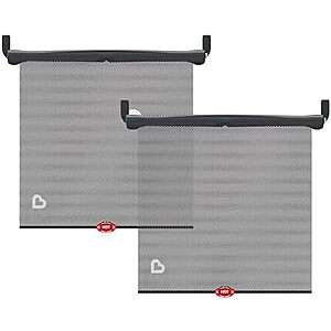 $9.91* | 2-Count Munchkin Brica Sun Safety Car Window Roller Shade w/ White Hot Hear Alert (Black) at Amazon