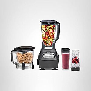 $129.99* | Ninja BL770 Kitchen Blender System w/ 72-Oz Pitcher, 8-Cup Bowl, 2x 16-Oz Cups at Amazon