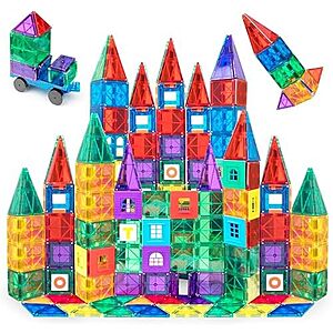 $35.99* | 150-Piece Playmags Magnetic Tiles Building Blocks Set at Amazon