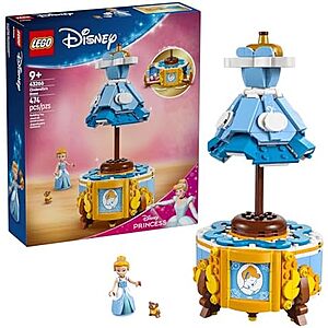 $22.49* | 474-Piece LEGO Disney Princess Cinderella’s Dress Building Toy at Amazon