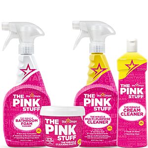 [S&S] $16.79: Stardrops The Pink Stuff Ultimate Cleaning Bundle – Paste, Spray & Foam Cleaner Set at Amazon