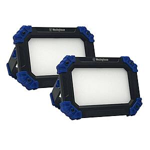 Westinghouse 3.7-Volt 2000 Lumens LED Rechargeable Portable Work Light 2-Pack $37.9