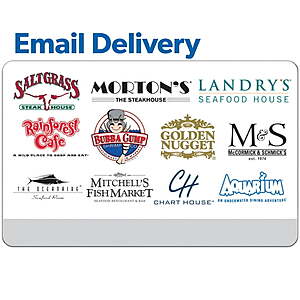 Sam's Club Members: $100 Landry's Email Delivery Gift Card $74.98 + Free S&H