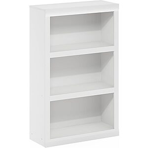 Furinno 3-Tier Bookshelf (10" x 24.6" x 39", White) $29.97 + Free Shipping