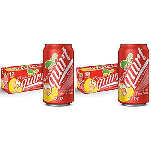[S&S]24 Pack 12 fl. oz Squirt Ruby Red Grapefruit Soda $11.34 + Free S&H w/ Prime or $35+