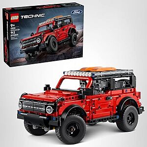 $51.99* | 943-pc LEGO Technic Ford Bronco SUV (42213) at Amazon