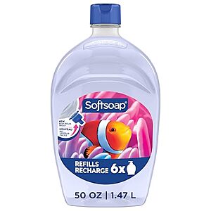 [SnS, AC] $3.69* | 50-Oz Softsoap Aquarium Liquid Hand Soap Refill at Amazon