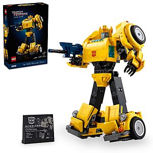 950-Piece LEGO Icons: Transformers - Bumblebee $71.99 + Free Shipping