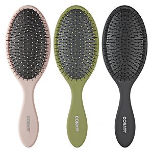 3-Pack Conair Detangling Hair Brush Set Assorted $7.99 + Free S&H w/ Prime or $35+