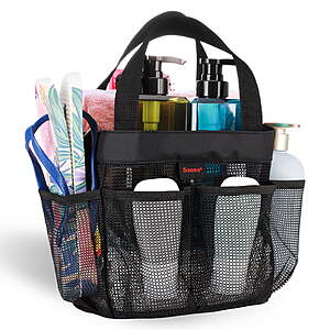 Siaomo Natural Mesh Shower Caddy Portable Tote Bag (8-Pockets | Various) $6.19 +Free S&H w/ Walmart+ or $35+