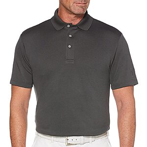 [AC] $19.49: PGA TOUR Men's Airflux Short Sleeve Solid Golf Polo (Various Colors/Sizes SM-4XL Big Tall)