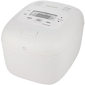 $151.99* | 5.5-Cup Zojirushi Micom Rice Cooker & Warmer (NL-EAC10WA, White) at Amazon