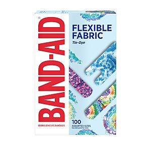 BAND AID Tie-Dye Variety Box of 100 $7.54   S&S Clip Q
