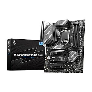 $69.99 | MSI B760 Gaming Plus WiFi V1 Motherboard at Woot!