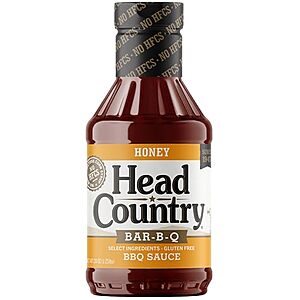 $2.97* | 20-Oz Head Country BBQ Sauce (Honey) at Amazon
