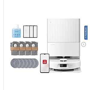 Roborock QX Revo PLUS Robot Vacuum and Mop with Multifunctional Dock 3.0 $479.99 White or Black free shipping Costco.com