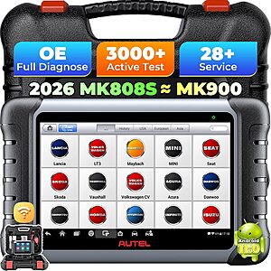 Autel MaxiCOM MK808S Bidirectional Scanner: 2026  $379