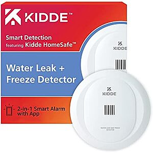 Kidde Wi-Fi Water Leak Detector & Freeze Alarm w/ App Alerts $19.99 + Free Shipping w/ Prime or on $35+