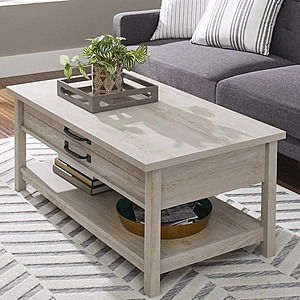 Better Homes & Gardens Modern Farmhouse Lift Top Coffee Table, Rustic $59.62