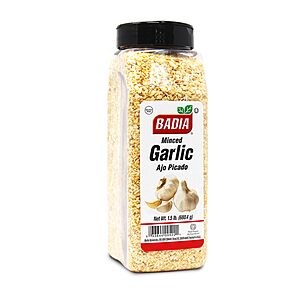 $9.99: Badia Minced Garlic, 1.5 lb