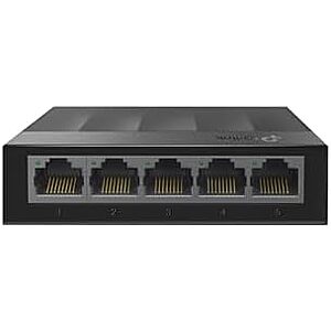 $7.99* | 5-Port TP-Link LS1005G Litewave Gigabit Ethernet Switch + 10% Back w/ Prime Visa Card at Amazon