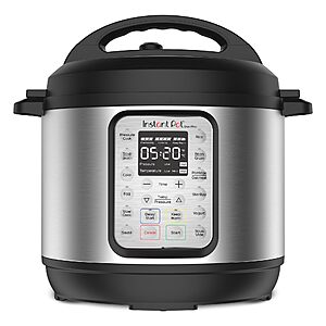 $79.99 - Instant Pot Duo Plus 9-in-1 Multicooker, Pressure Cooker, Slow Cook, Rice Maker, Steamer, Stainless Steel, 6 Quarts