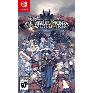Unicorn Overlord (Nintendo Switch) $28.50 + Free Shipping w/ Prime or on orders over $35