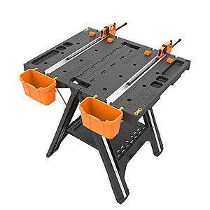 Worx Pegasus 2-in-1 Folding Work Table & Sawhorse w/ Quick-Attach Boxes $99.99 + Free Shipping