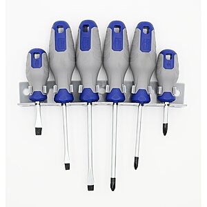 Project Source 6-Piece 4" Magnetic Screwdriver Set $4.98 + Free Store Pickup at Lowe's or Free Shipping on $35+