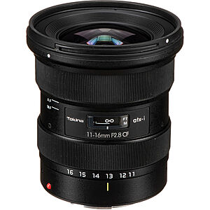 Tokina atx-i 11-16mm f/2.8 CF Lens (Canon EF) $179 + Free Shipping