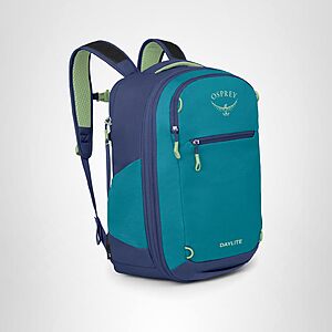 Osprey Daylite Expandable 26+6 Travel Pack, Blue Spikemoss/Alkaline $65