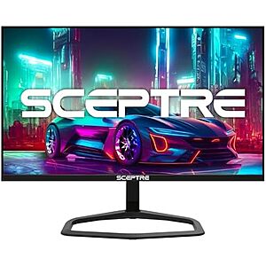 $99.97* | Sceptre 24.5-inch Gaming Monitor, 240+Hz, 1ms, DisplayPort x2, HDMI x2, AMD FreeSync, Built-in Speakers at Amazon