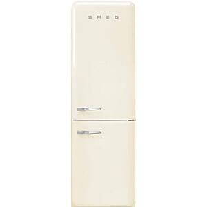 Smeg FAB32 Retro Refrigerator with Bottom Freezer, No-Frost, LED Display, LifePlus Zone, Multi-Airflow, 12.2 cu ft, Made in Italy (variouse colors, Left or Right Hinge) $2599