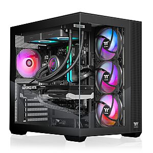 Thermaltake LCGS View 7870T-380 Gaming Desktop (AMD 7 7800X3D, 32GB DDR5 6400MT/s RGB, NVIDIA RTX 5070 Ti, 2TB NVMe M.2, WiFi, Win 11) $2103.2